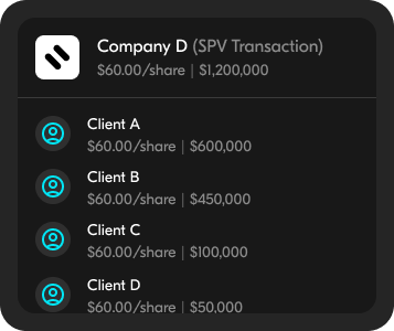 SPV Transactions